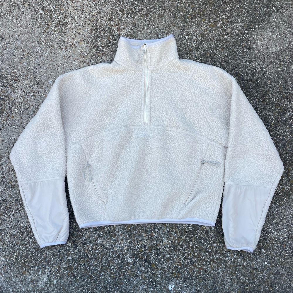 Halfdays Oatmilk Pieper fleece, women's xs